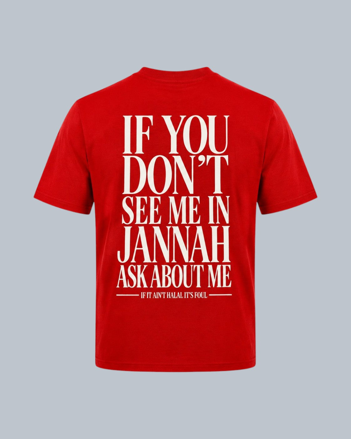 ٨:٣٣ ٨:٣٣ Jannah Ruju Tee Ahmar (Red)
