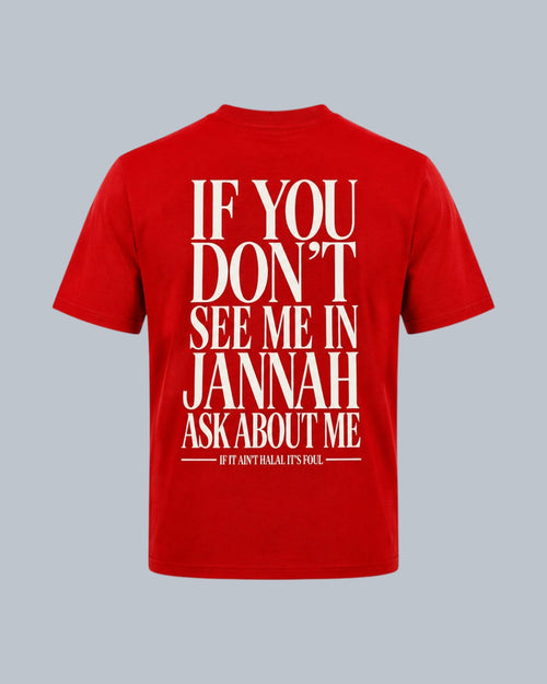 ٨:٣٣ ٨:٣٣ Jannah Ruju Tee Ahmar (Red)