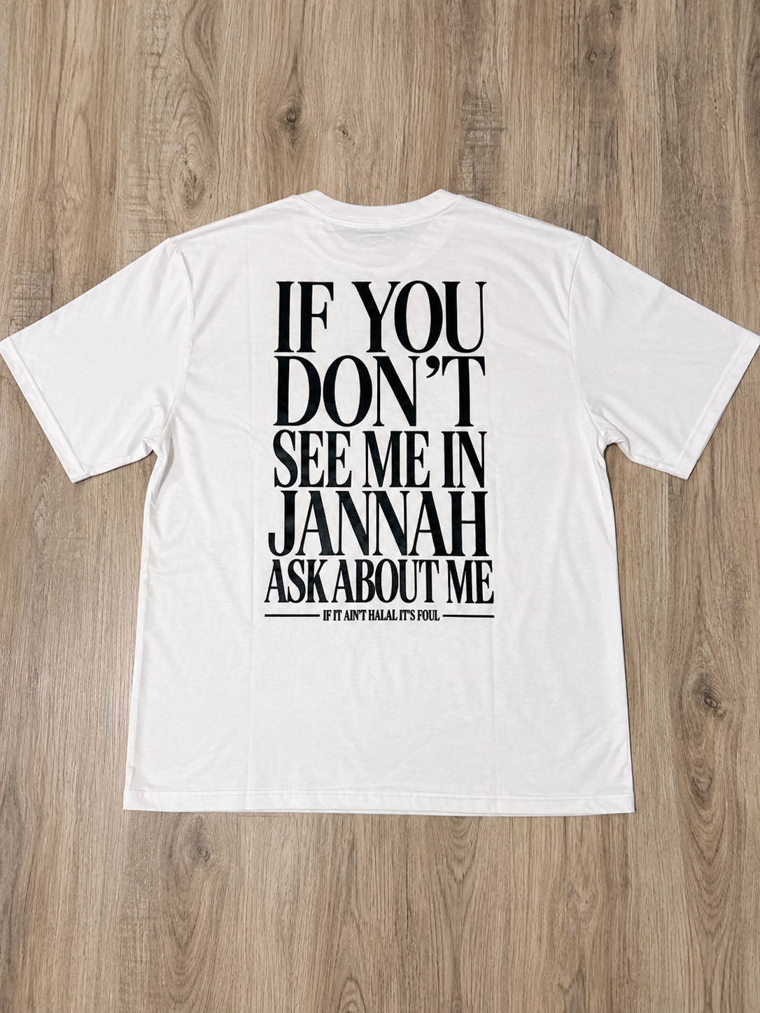 ٨:٣٣ ٨:٣٣ Jannah Witness Tee Abyaḍ (White)
