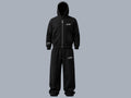 ٨:٣٣ FULL ZIP HOODIE Aswad (Black)